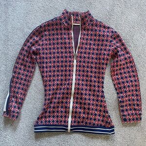 Gucci Jacket- blue/red, cotton, women’s XS